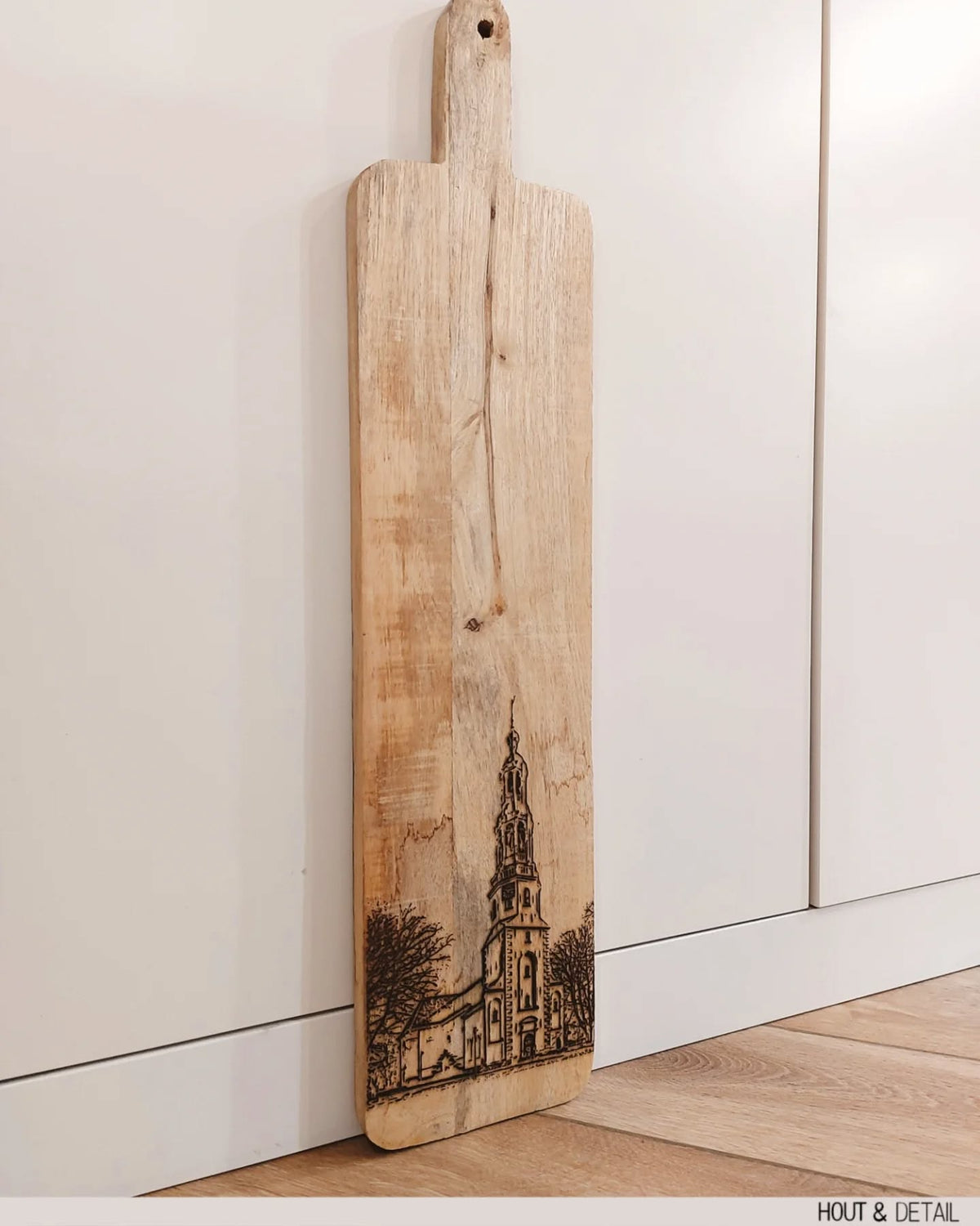 Borrelplank langwerpig 14x62 cm
