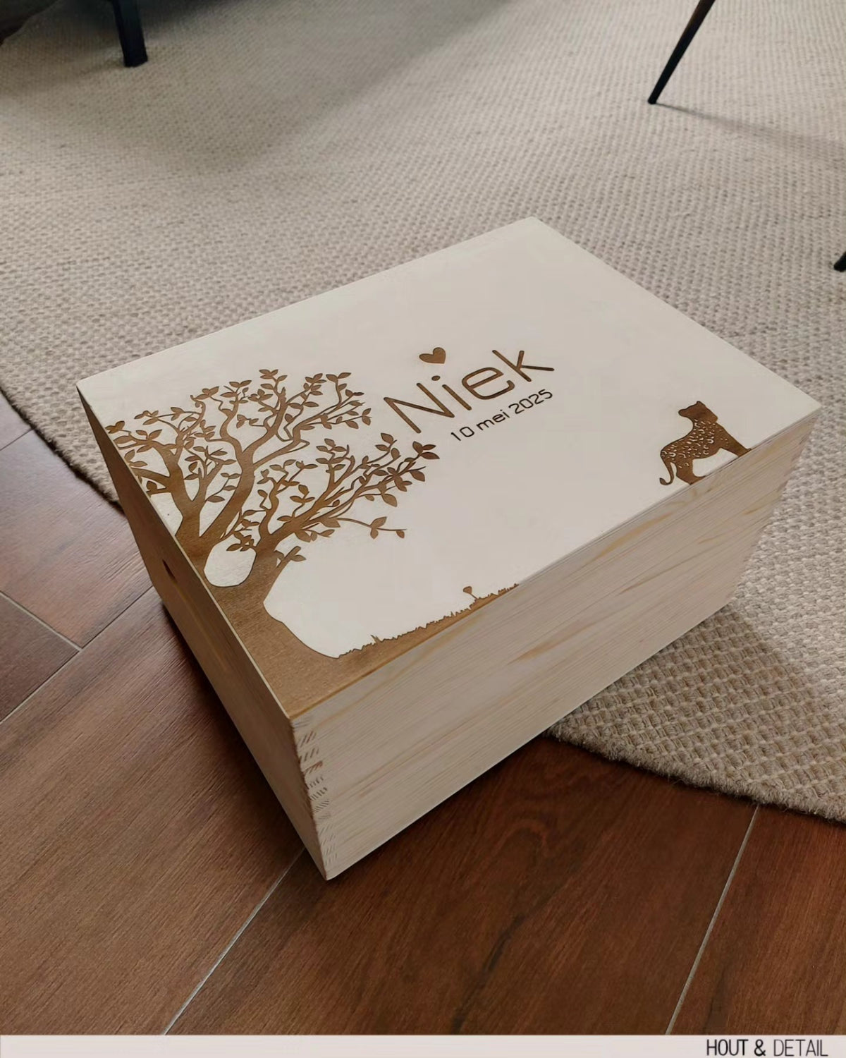 Memorybox geboortekaartje/eigen ontwerp