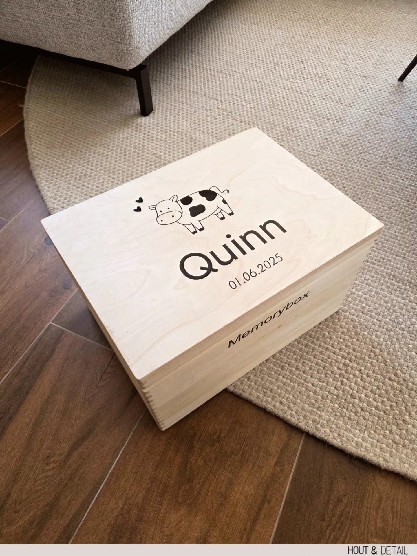 Memorybox Geboortekaartje/Eigen ontwerp