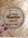 Snijplank rond 25 cm