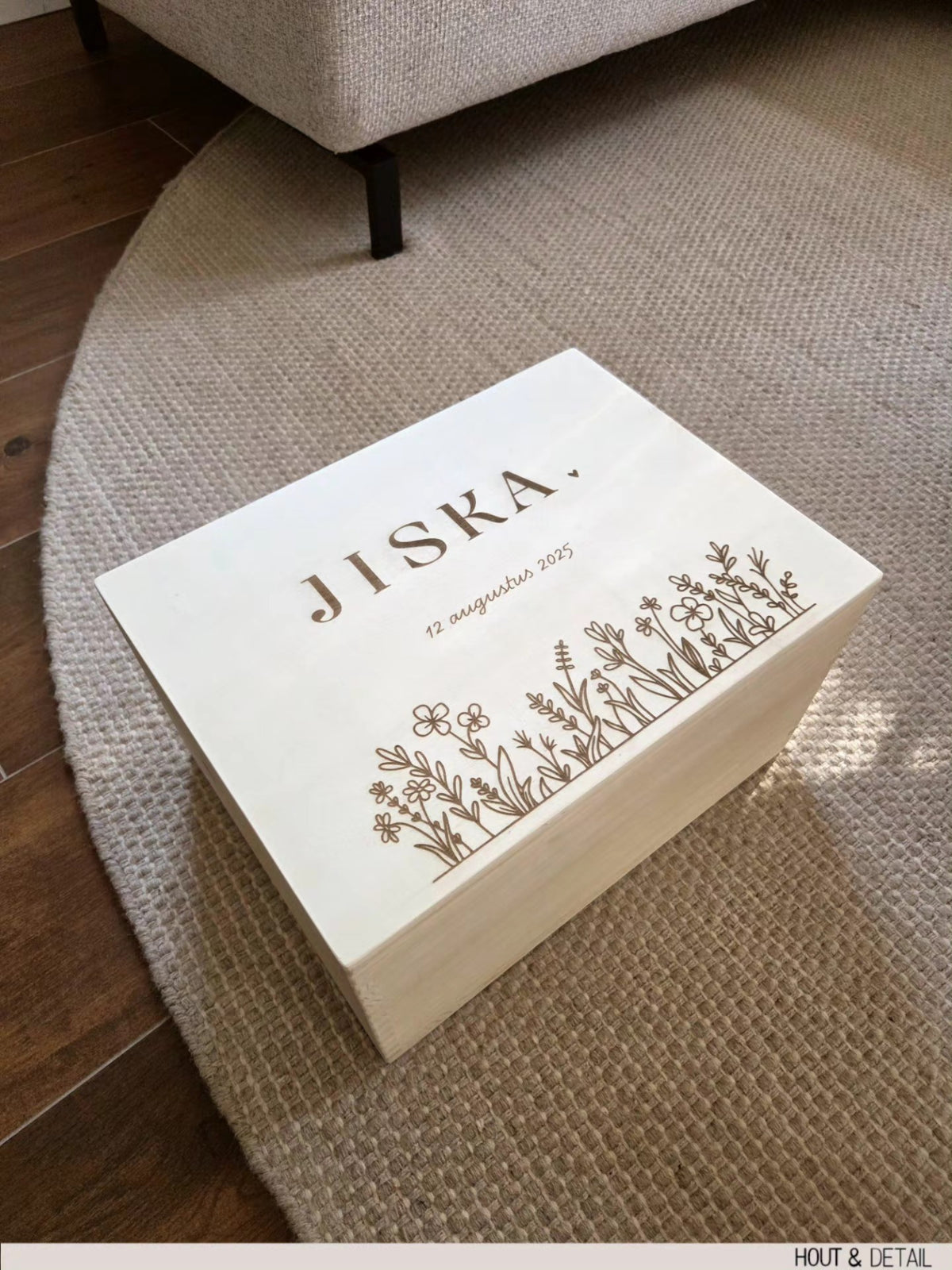 Memorybox geboortekaartje/eigen ontwerp