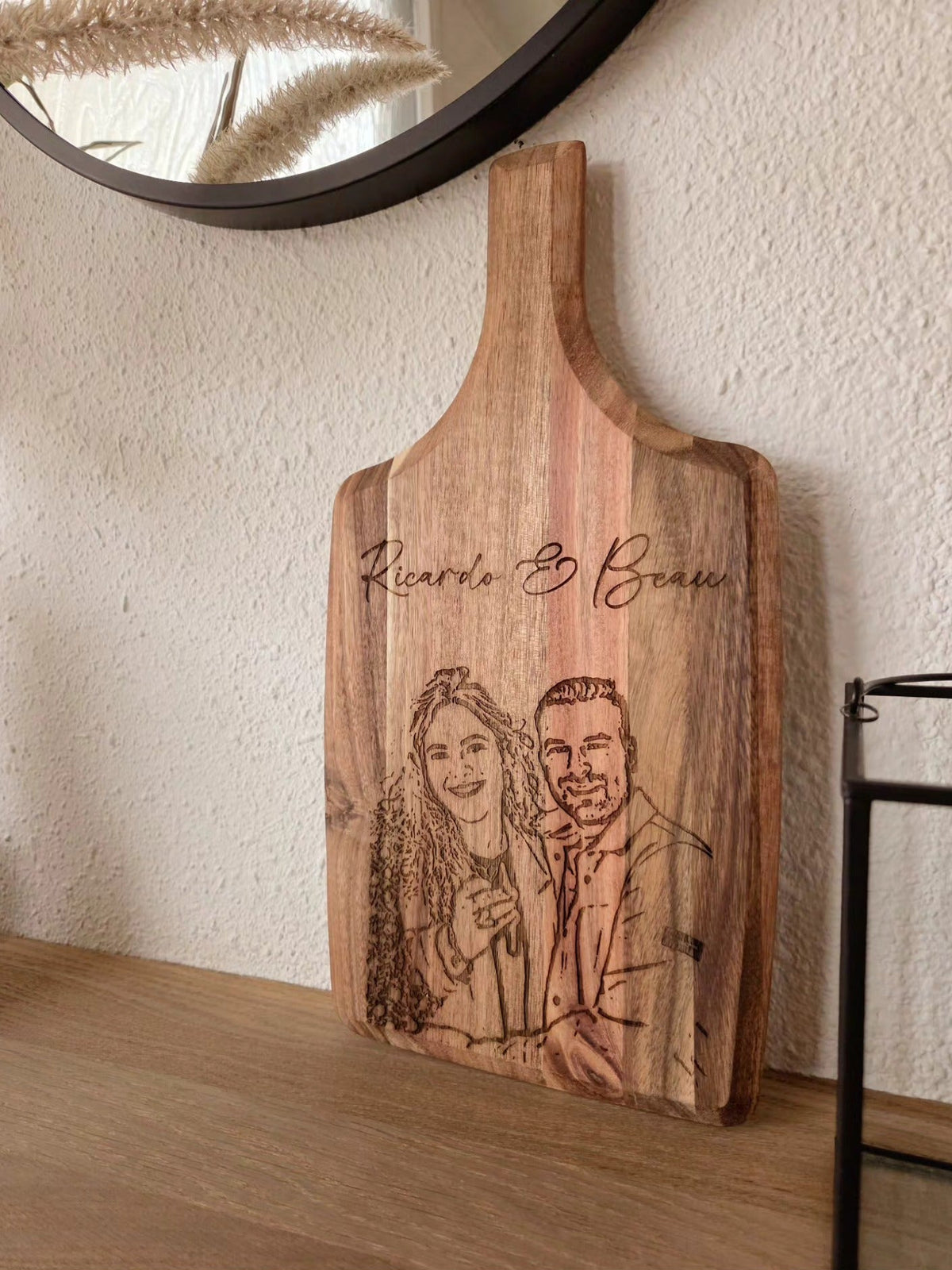 Borrelplank rechthoek 38x20 cm
