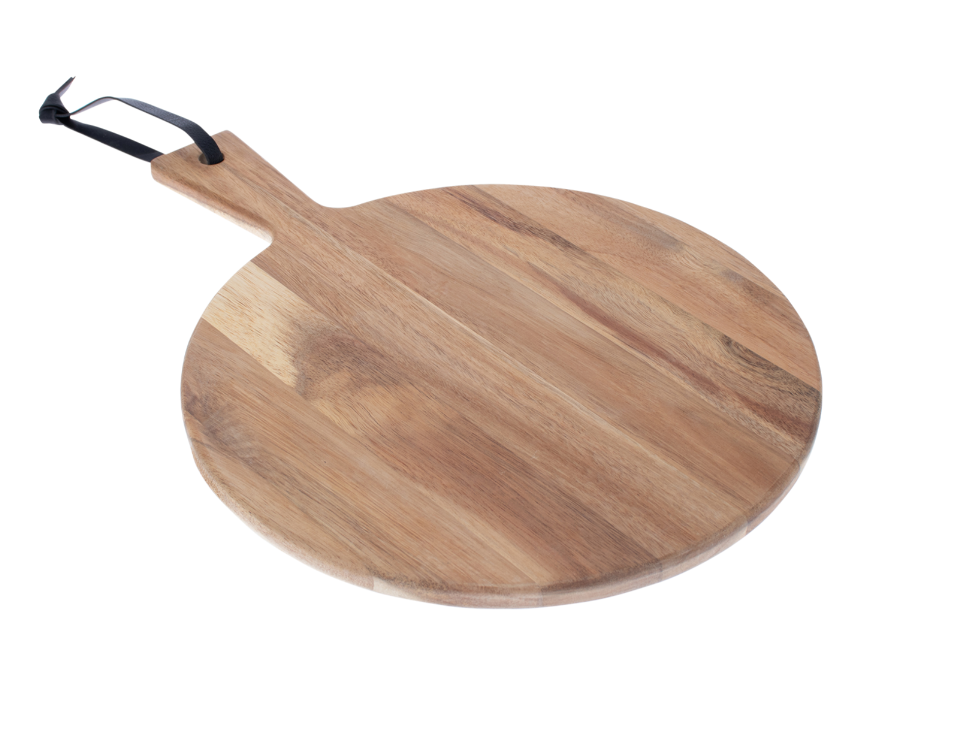 Borrelplank rond 29x40 cm