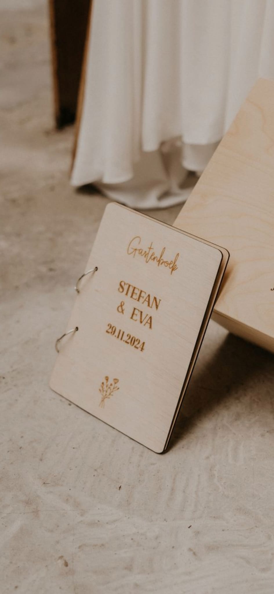 Gastenboek bruiloft eigen ontwerp