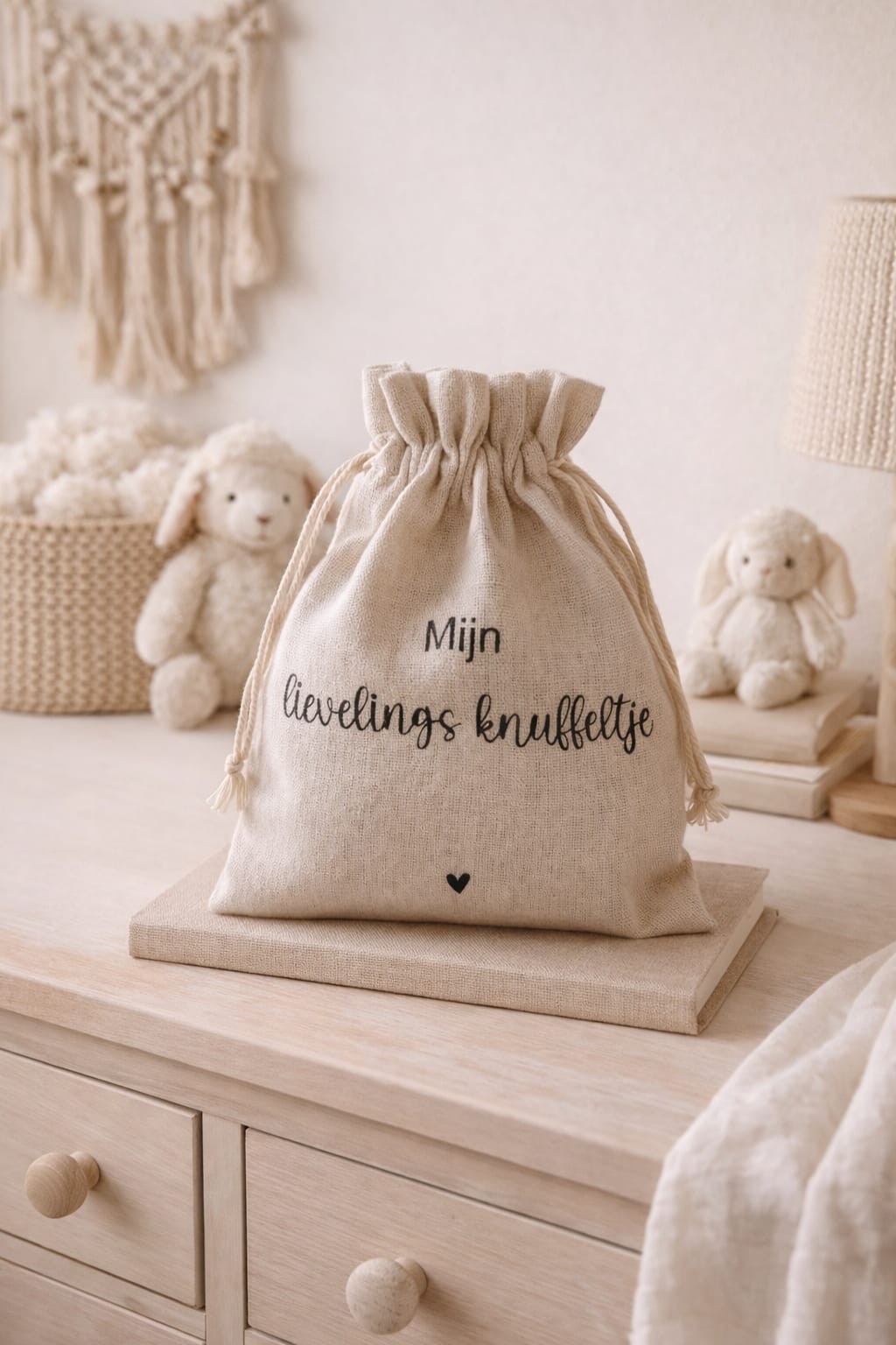 Bewaarzakje knuffeltje