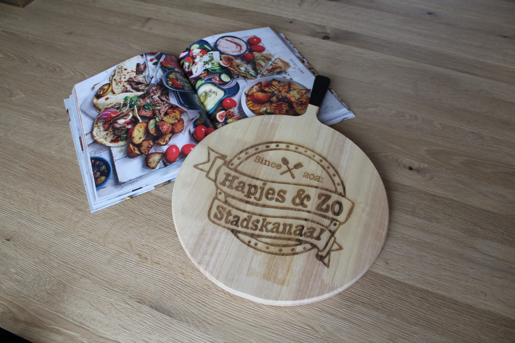 Borrelplank rond 40x40 cm