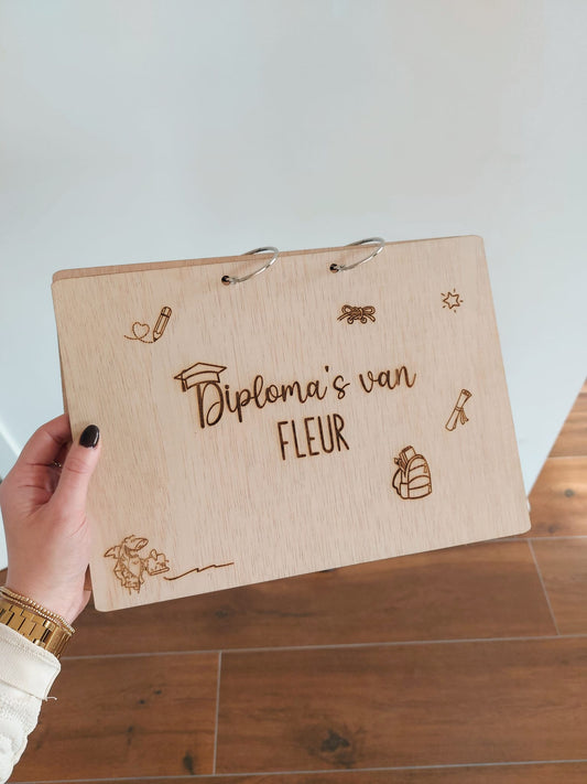 Bewaarbundel diploma's A4