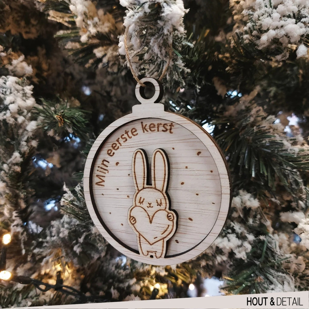 Kerstbal 'Mijn eerste kerst'