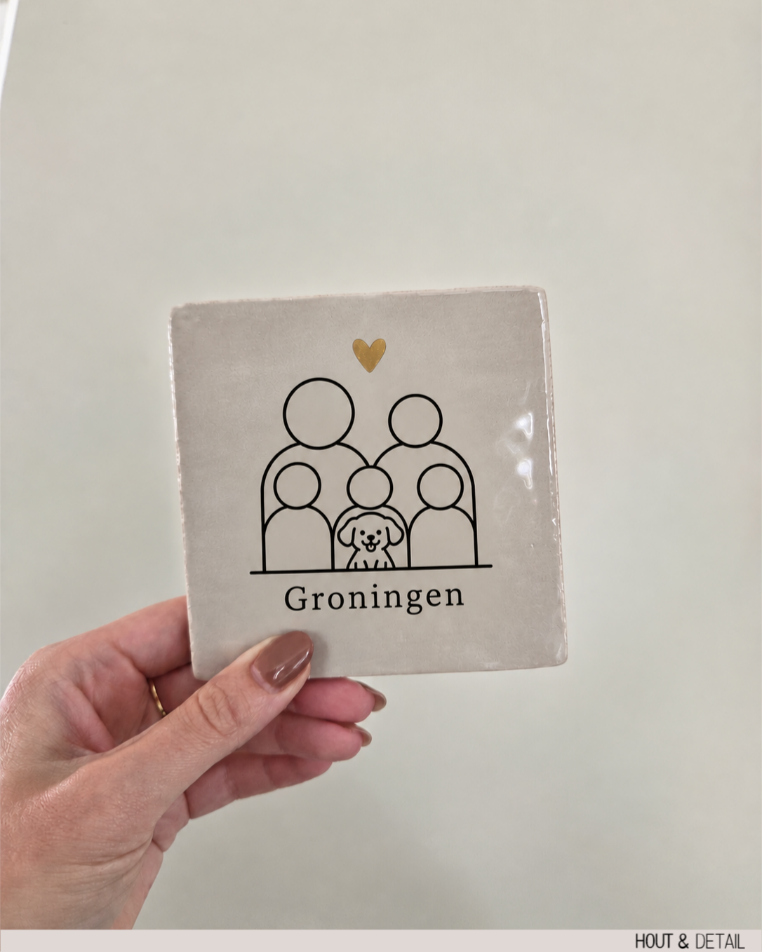 Tegeltje familie