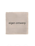 Tegeltje beige 10x10cm